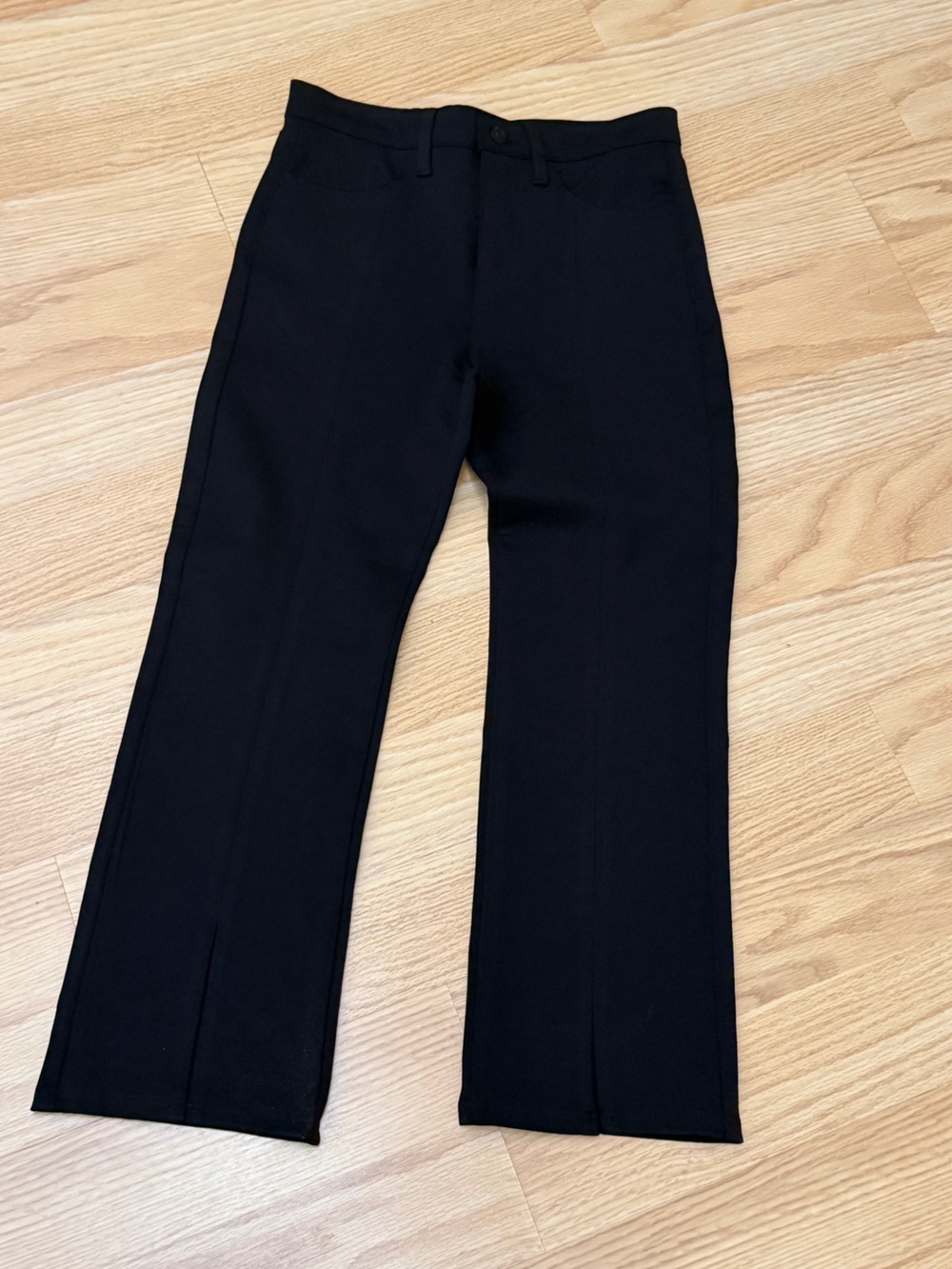 Pistola Black Trousers with Branded Waist Label